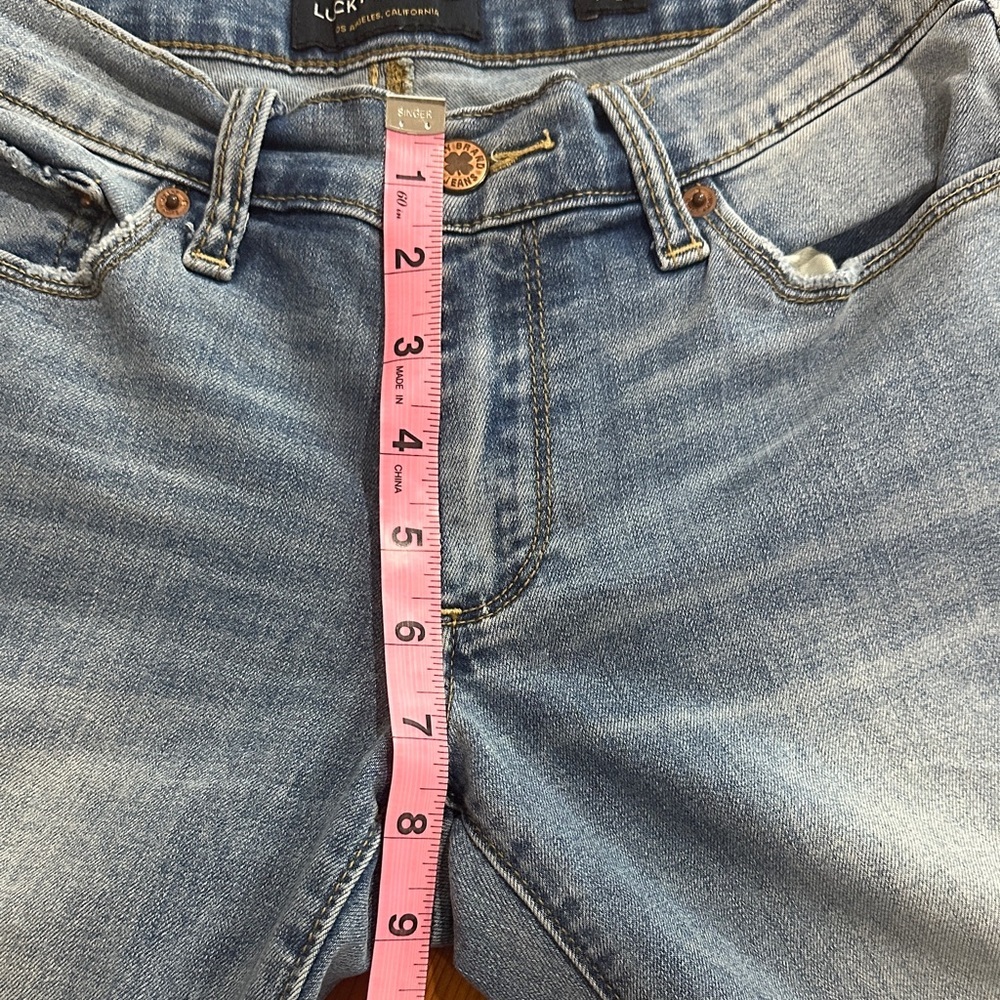 Lucky Brand sweet crop Light Blue Denim Jeans - Picture 6 of 9
